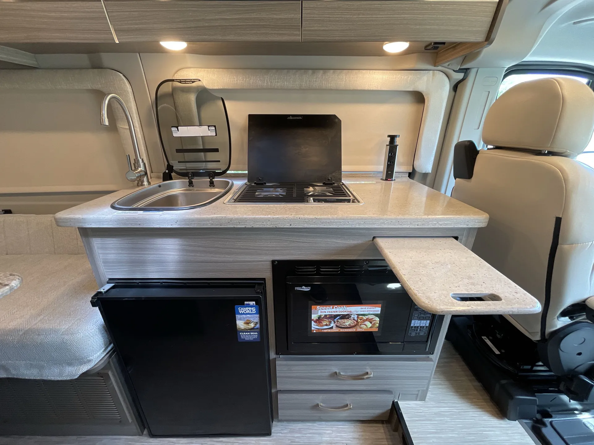 2023 entegra coach Ethos 20A — living area main