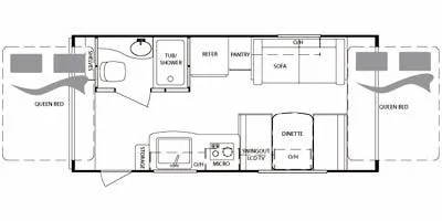 2011 BULLET 188EXP 188EXP floor plan