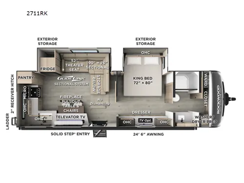 2027 Forest River RV Rockwood Ultra Lite 2711RK - Photo 3