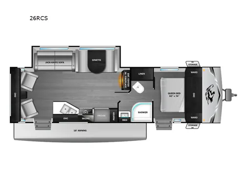2026 Open Range RV Open Range Colt 26RCS - Photo 3