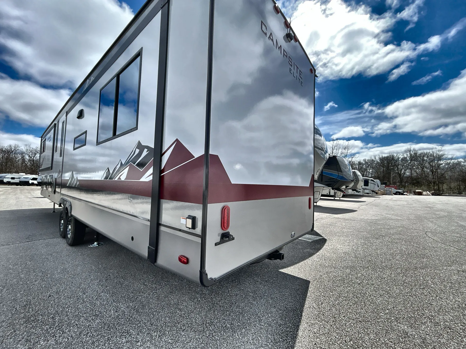 2026 Forest River Campsite Elite 36AK — backside