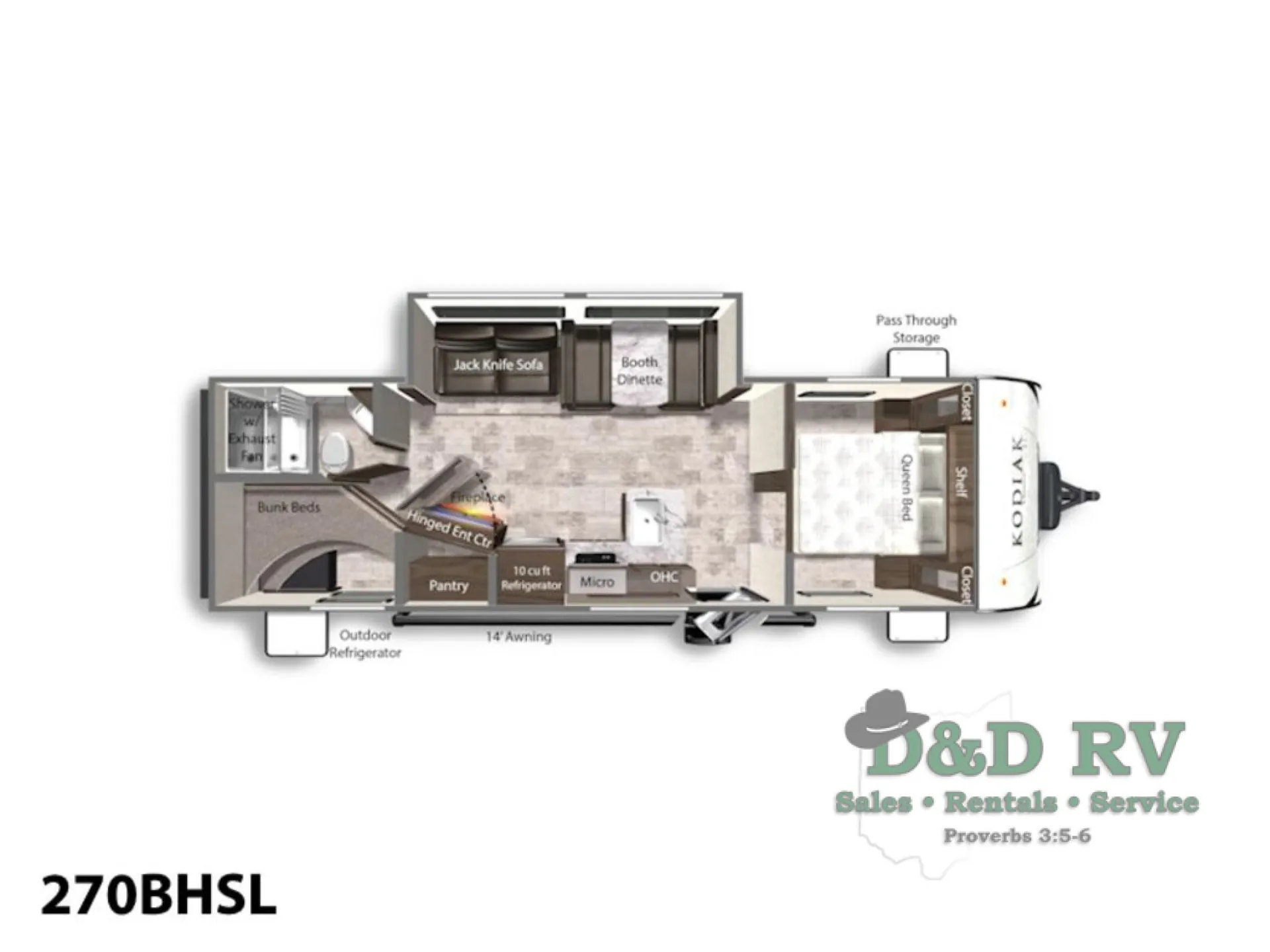 2025 Dutchmen Kodiak 270BHSL - Photo 4