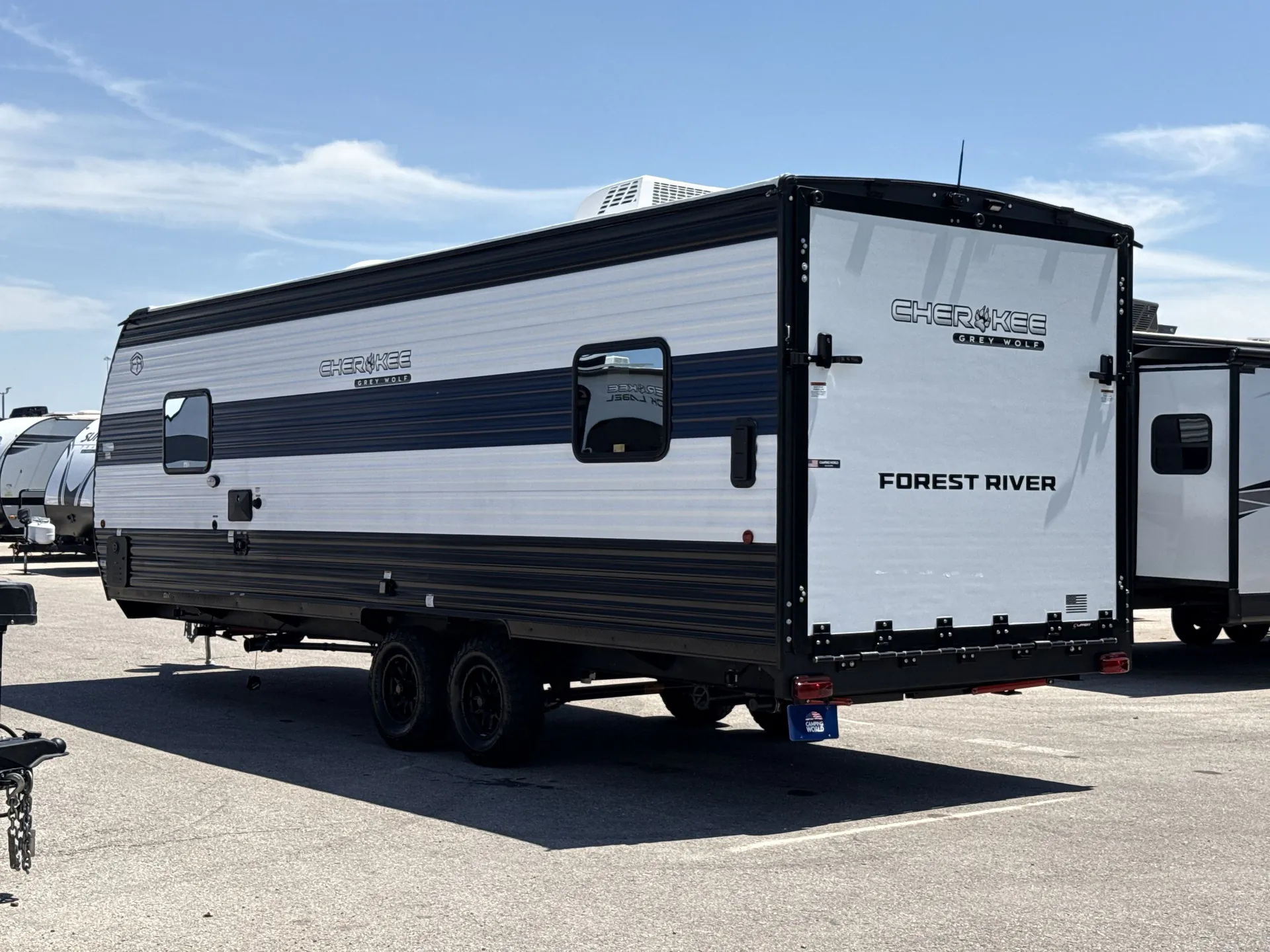 2026 Forest River Cherokee Grey Wolf 22RR — off campside