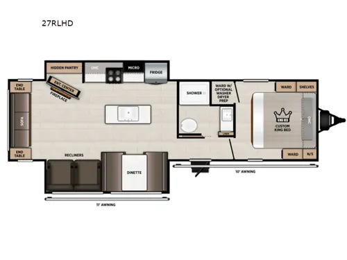 2027 Forest River Salem 27RLHD - Photo 3