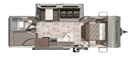 Dutchmen Aspen Trail LE 26BHWE floor plan