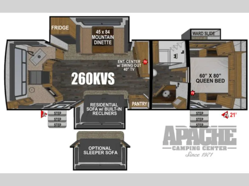 2027 Outdoors RV Black Stone Titanium Series 260KVS - Photo 3