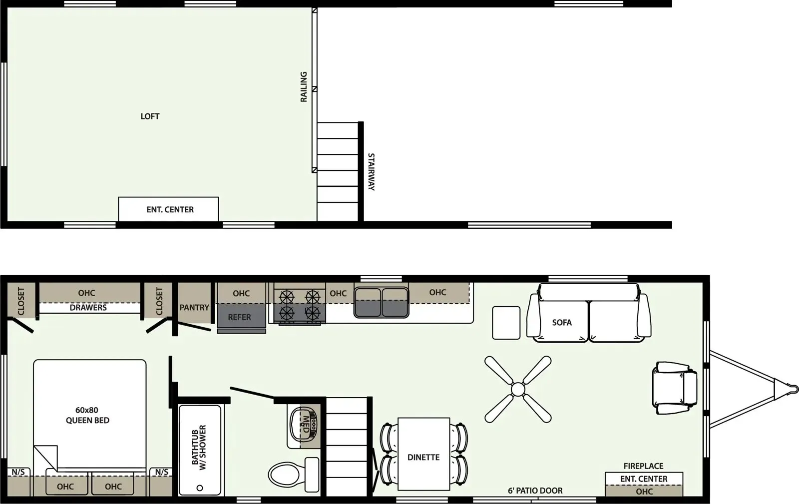 2027 Forest River Quailridge 355FLL - Floor plan