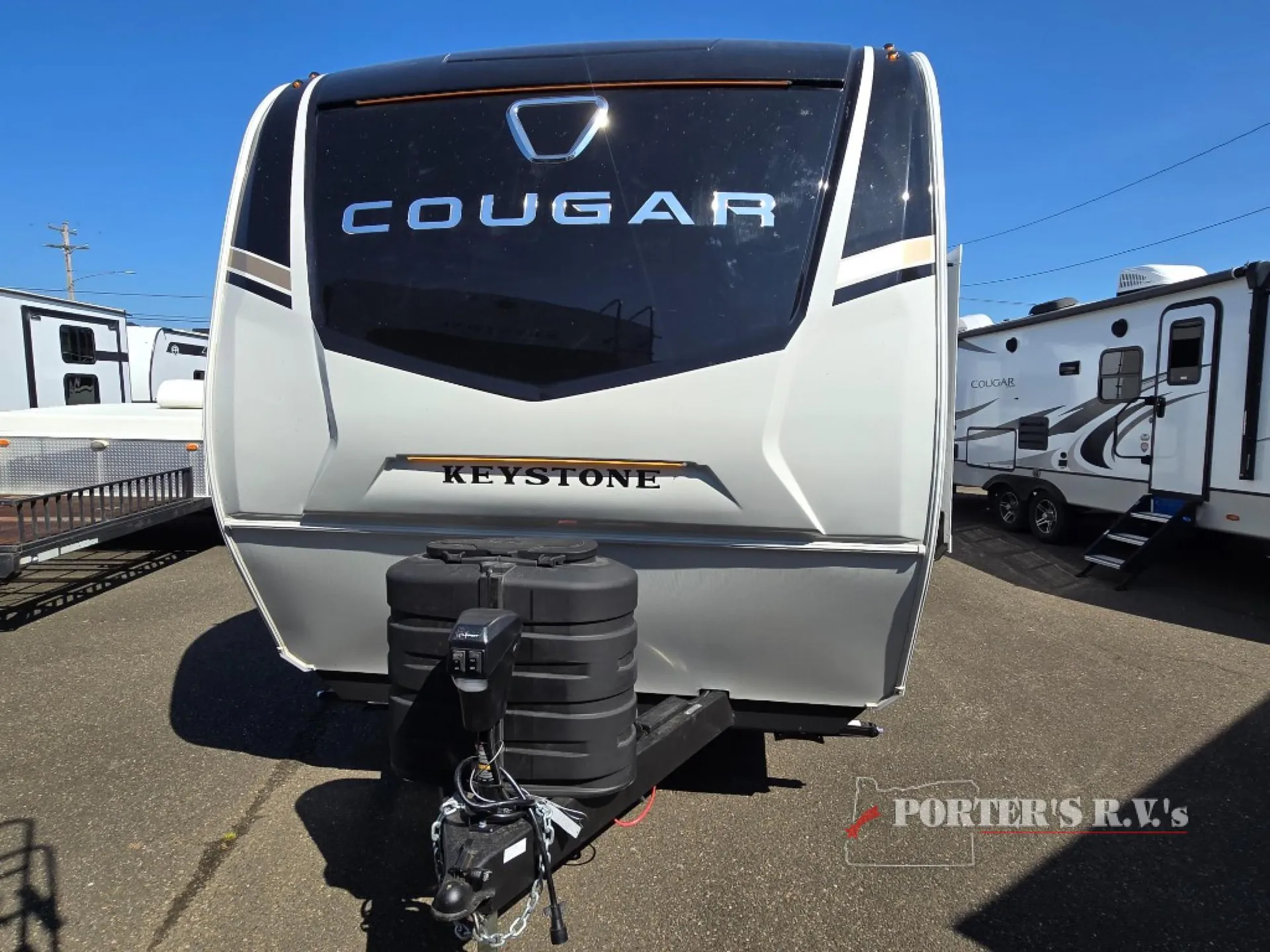 2027 Keystone Cougar Western Elevation 28BHWE dealer photo 2 from Porter's RV