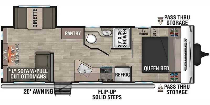 K-Z Connect SE C241RESE floor plan