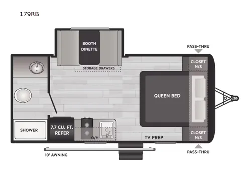 2024 Keystone Hideout 179RB, Photos photo 2
