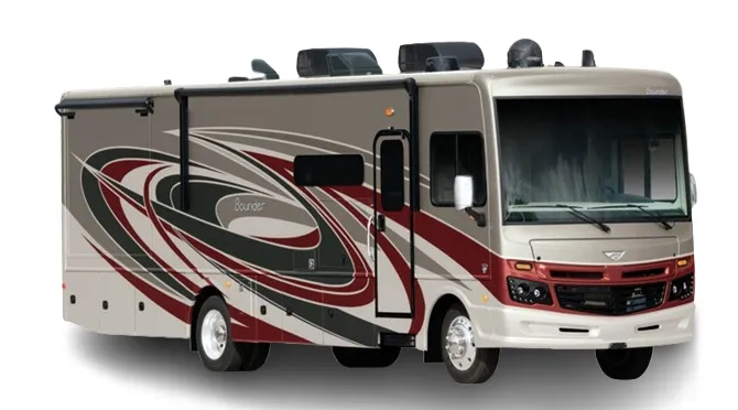 Fleetwood Bounder 36F exterior