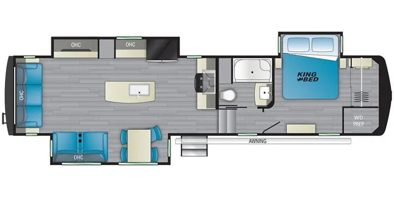 2022 Heartland Big Country BC 3460 GK - Floor plan