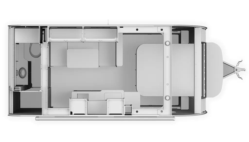 2026 NuCamp Haven QUEEN floor plan