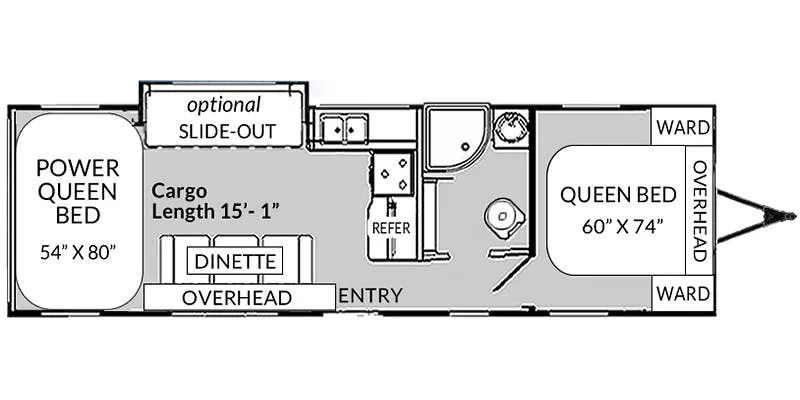 Genesis Supreme MGM 285FS floor plan