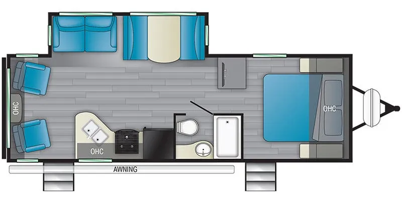 Heartland North Trail NT 27LRSS floor plan