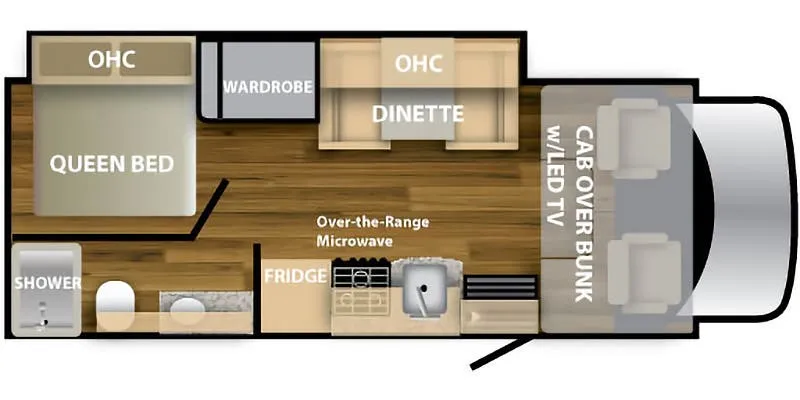 2021 Nexus Phantom 24P - Floor plan