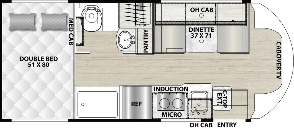 2026 Coachmen Cross Trail XL 20XG floor plan