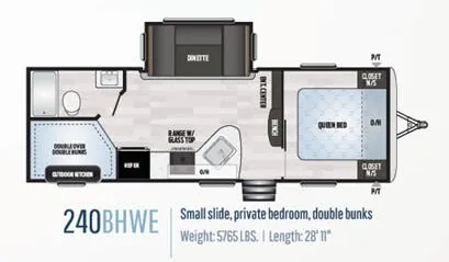 Keystone Springdale 240BHWE exterior