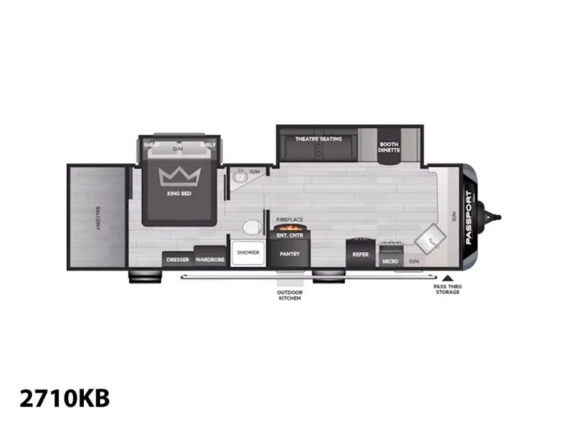 2025 Keystone Passport 2710KB - Photo 3