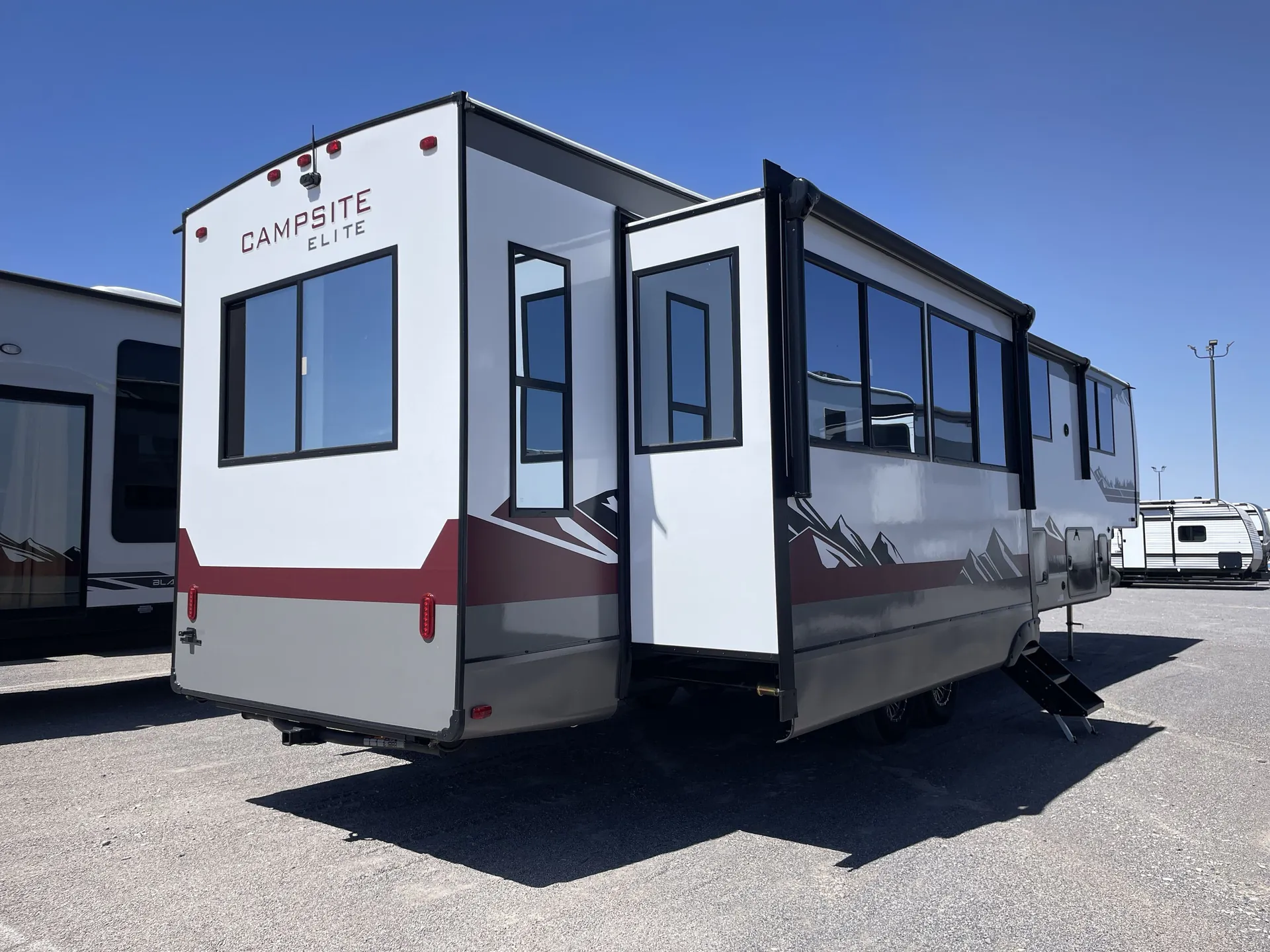 2027 Forest River Campsite Elite 36RF — backside