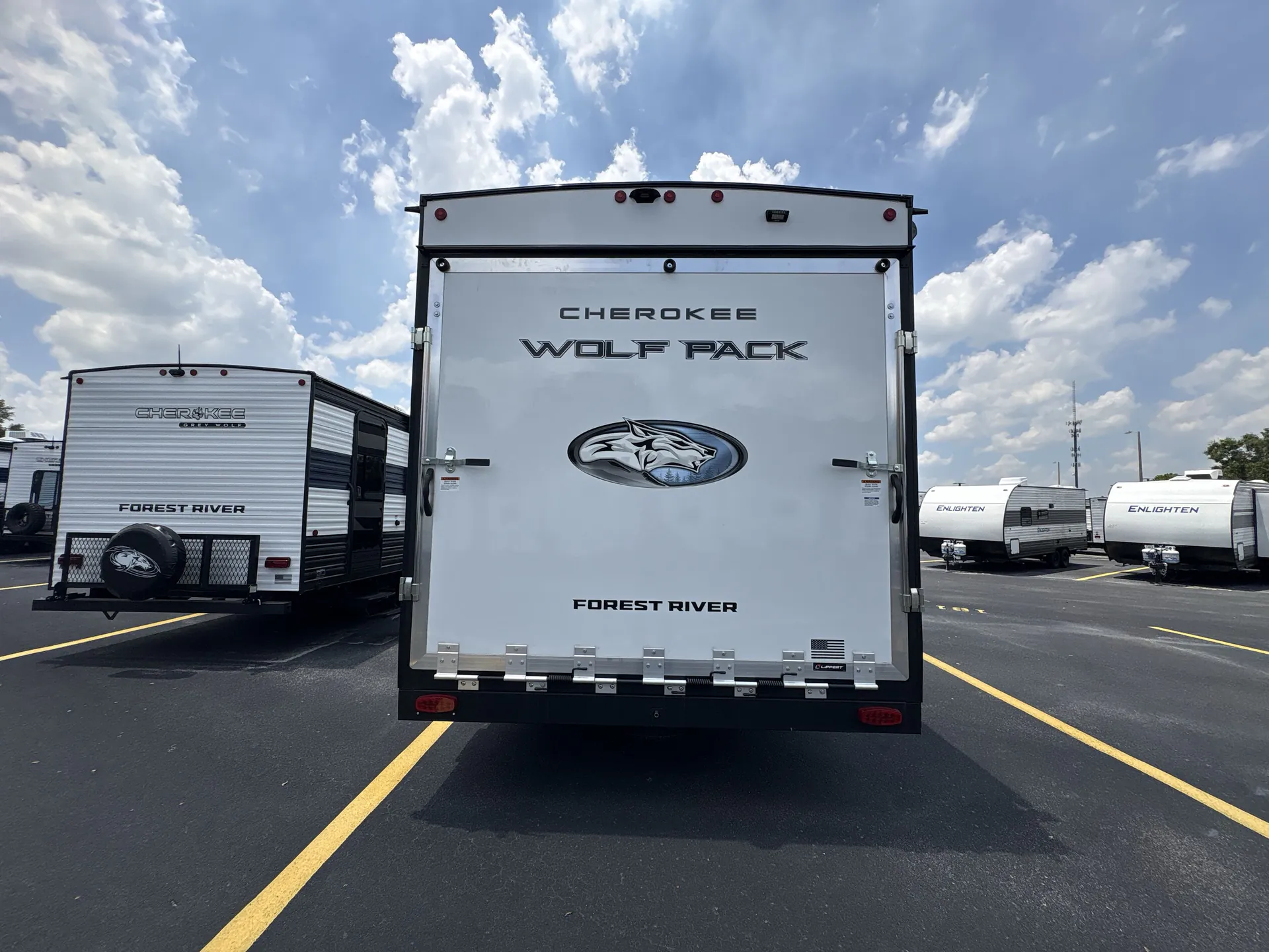 2027 Forest River Cherokee Wolf Pack 25 14 — backside