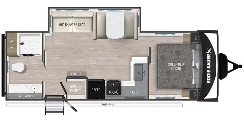 Heartland Eddie Bauer EBL 2610RB floor plan
