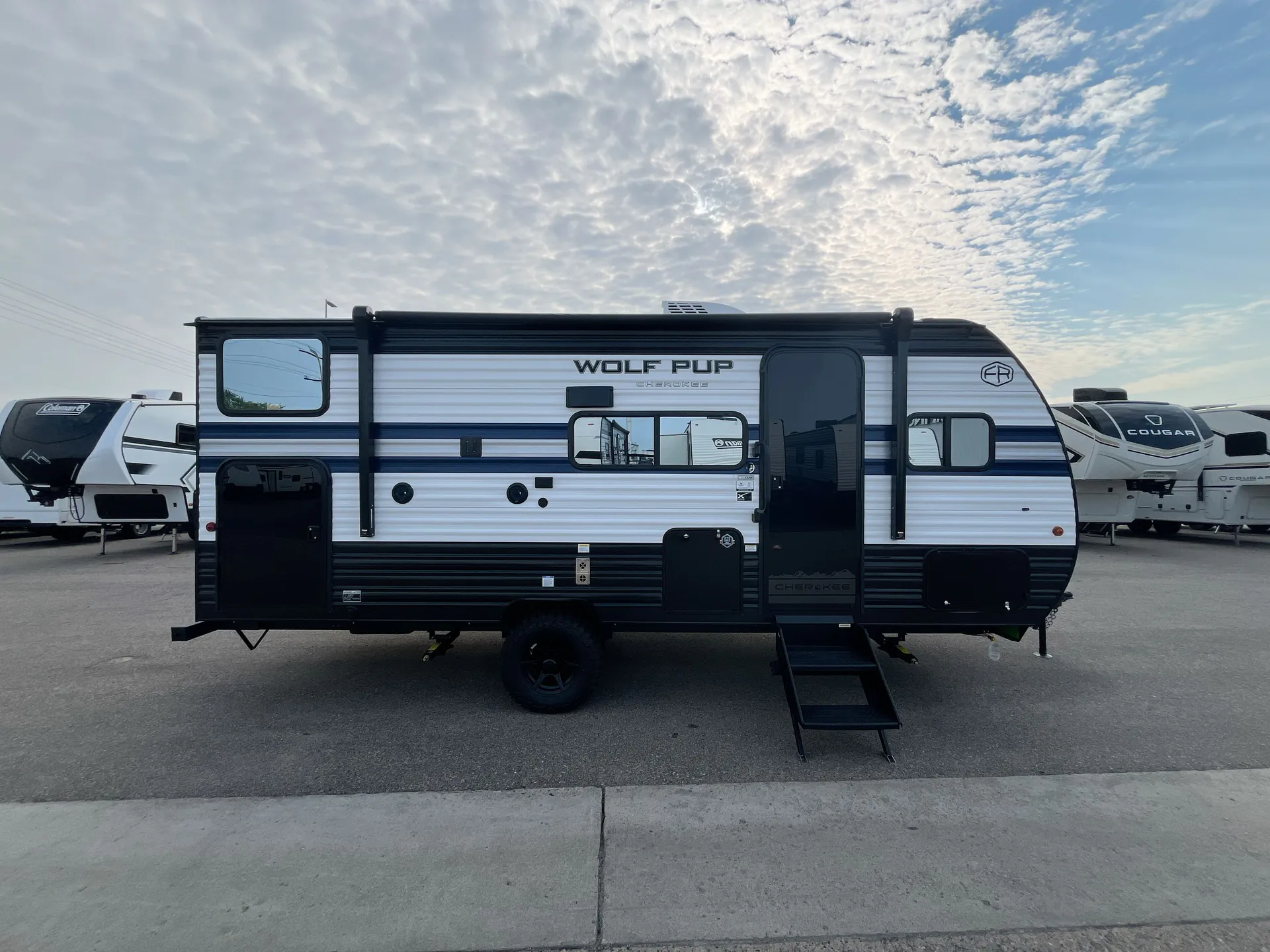 2027 Forest River Cherokee Wolf Pup 17JW — campside