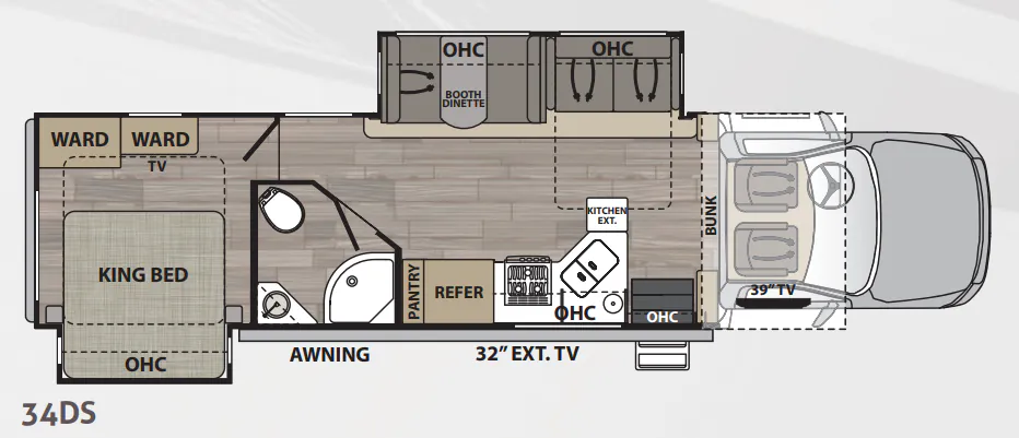 Dynamax Corp Isata 5 Series 34DS floor plan