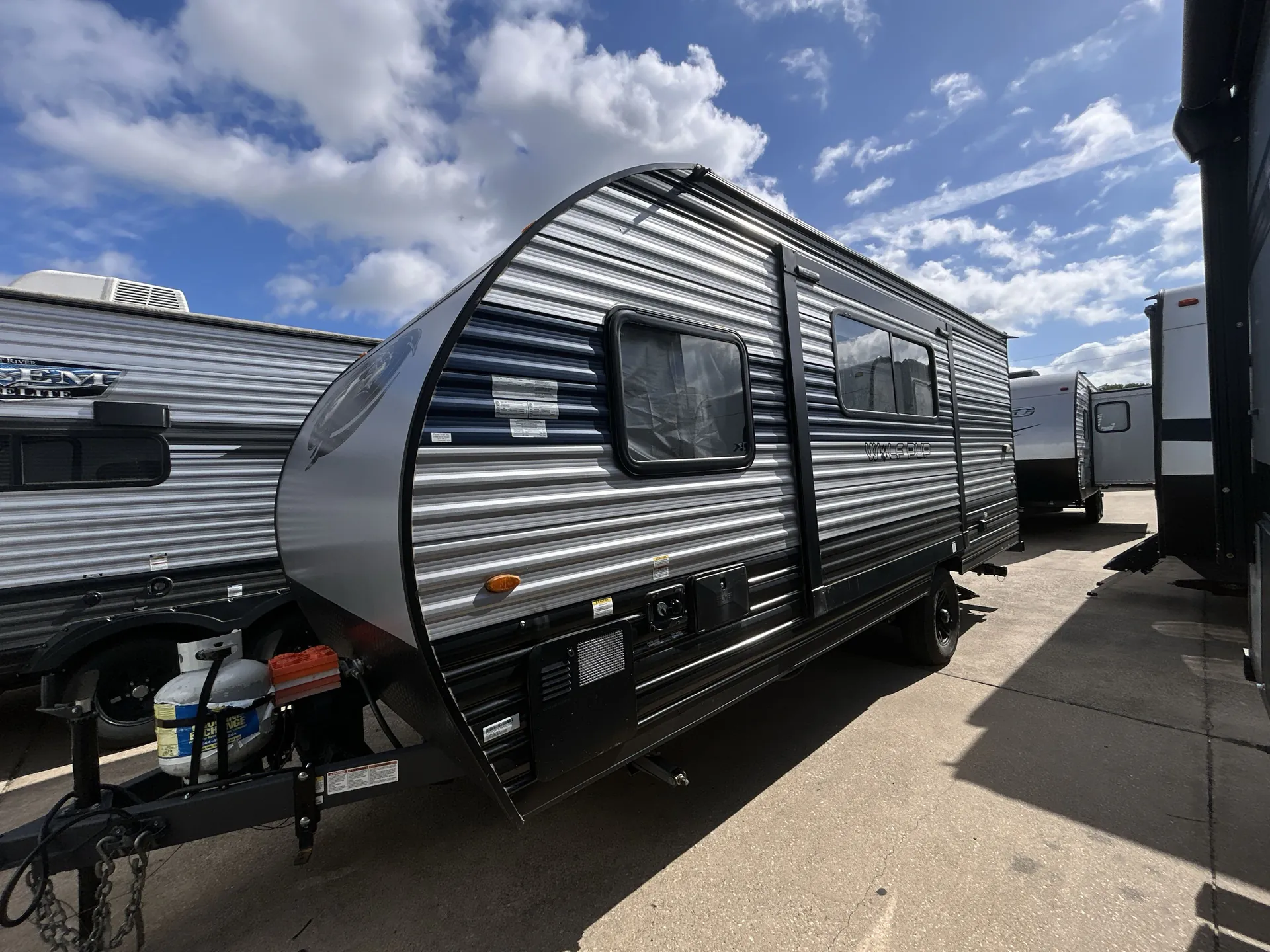 2022 Forest River Cherokee Wolf Pup 17JG — campside
