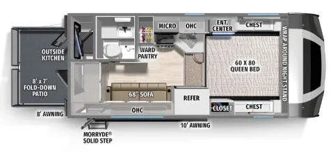 Palomino Real-Lite HS-1916 floor plan