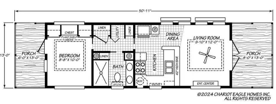 Chariot Eagle Hawk Elite 13381S floor plan