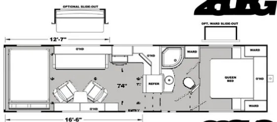 Eclipse Stellar 28DBG floor plan