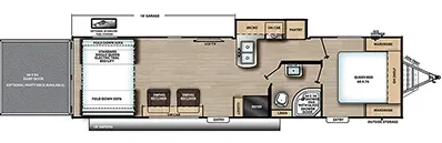 Coachmen Catalina Trail Blazer 30THS floor plan