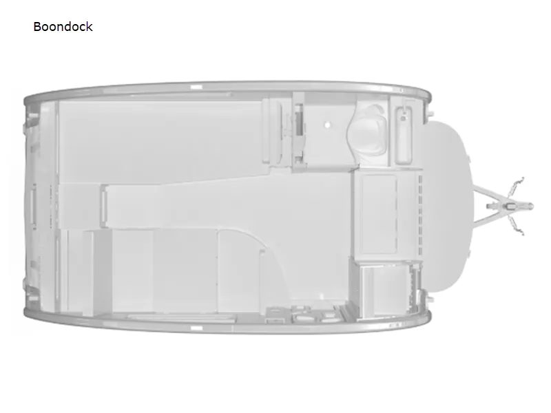 2025 NuCamp TAB 360 BOONDOCK - Floor plan