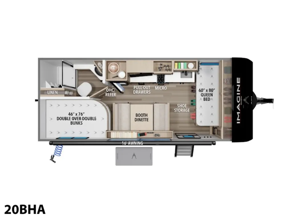 2026 Grand Design Imagine AIM 20BHA - Photo 3