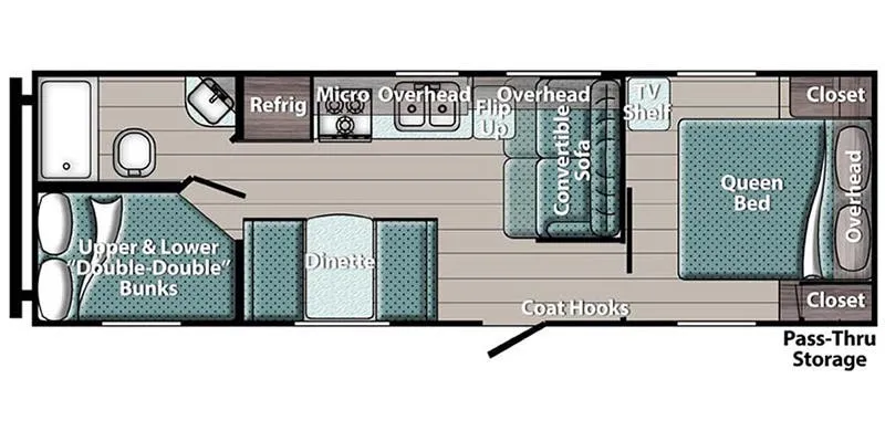 Gulf Stream Innsbruck SE 26BHG floor plan