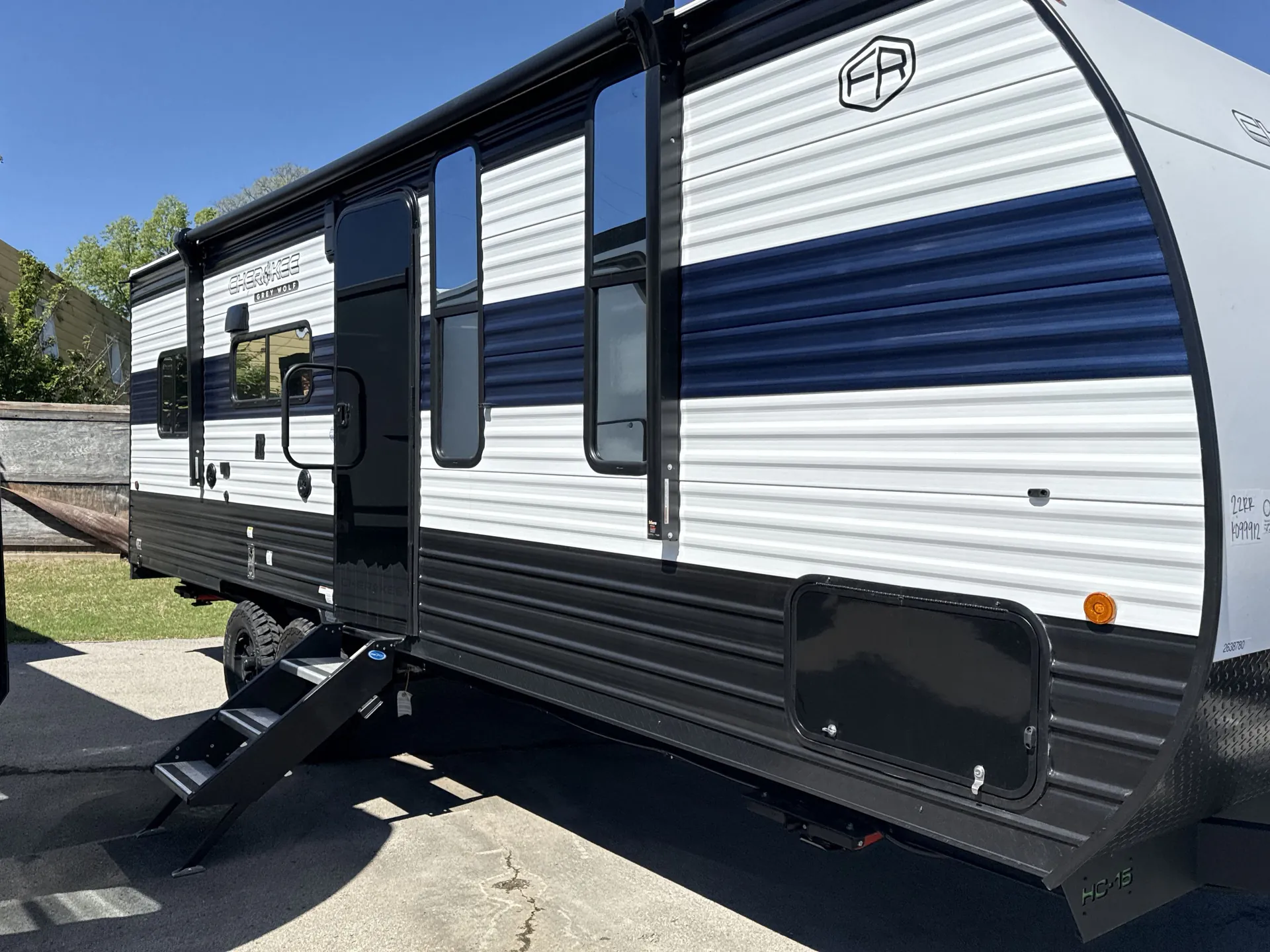 2026 Forest River Cherokee Grey Wolf 22RR — campside