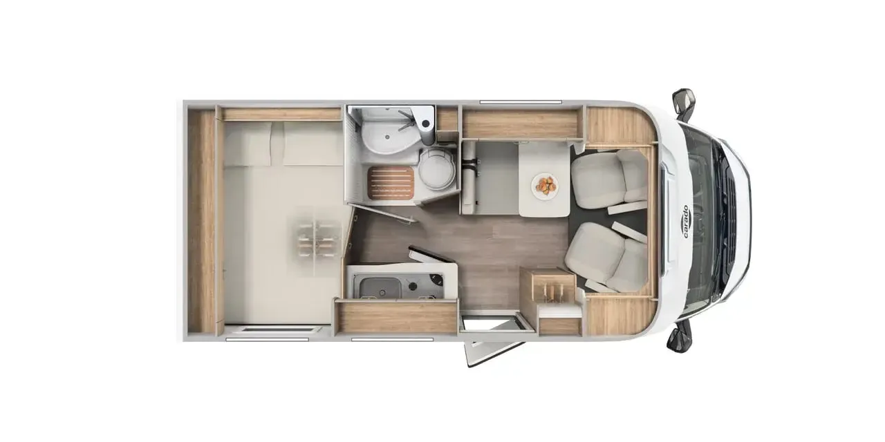 Carado V-Series V132 floor plan