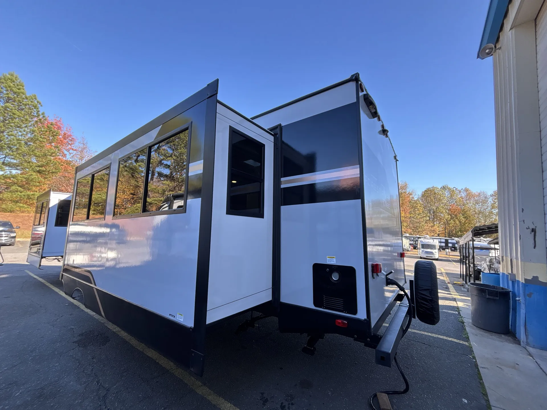 2026 Forest River Vibe 3400XL — backside