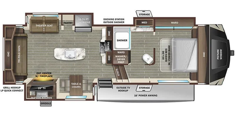 Starcraft GSL 264RLS floor plan