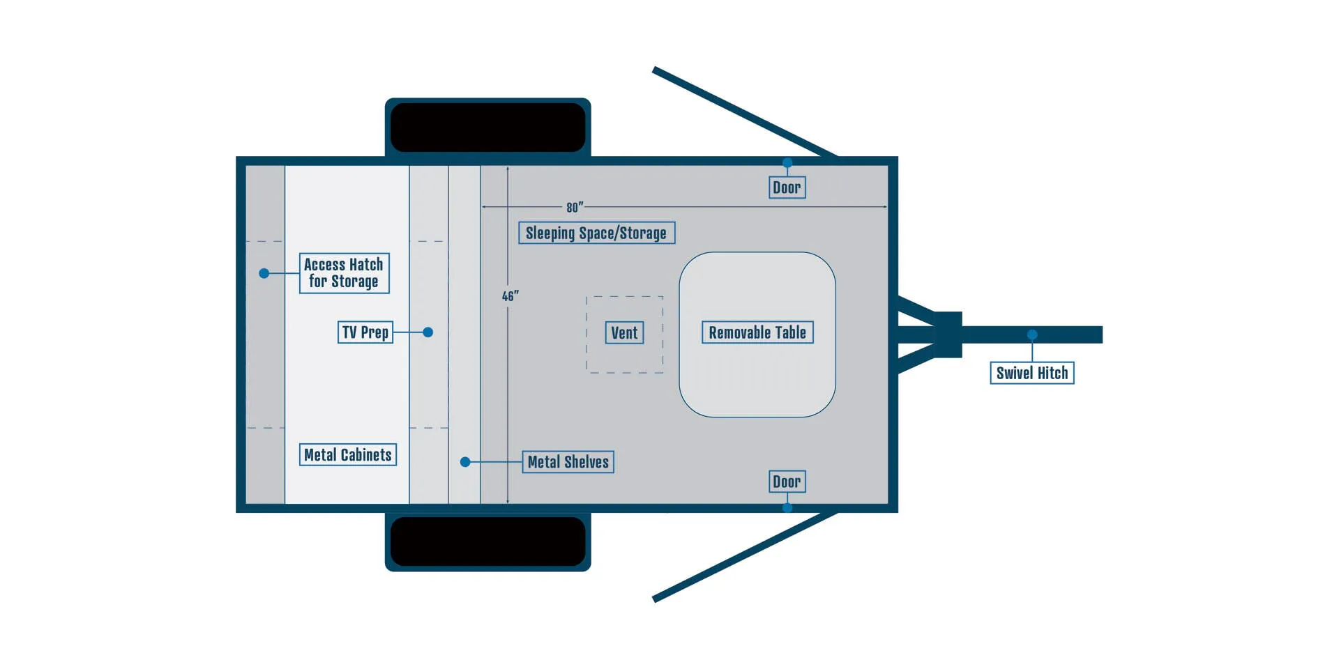 Bontrager Outdoors Compact 7ROD floor plan