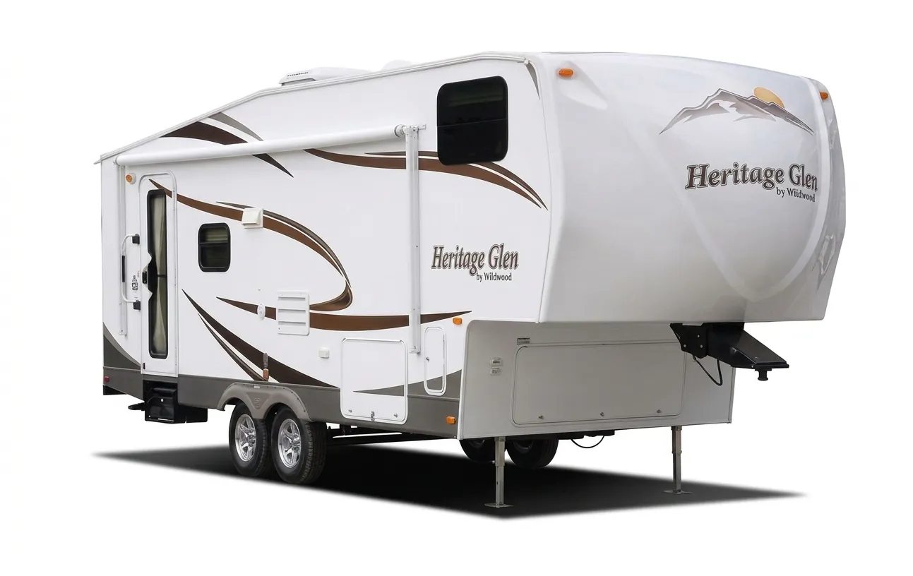 Forest River Wildwood Heritage Glen 316TBRD exterior