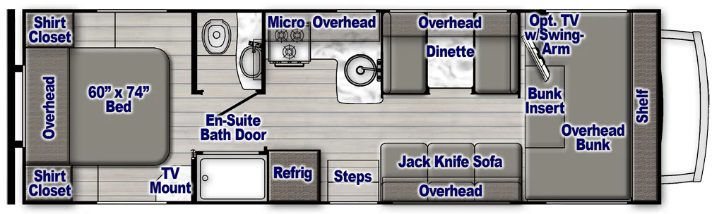 Gulf Stream Conquest 6280 floor plan