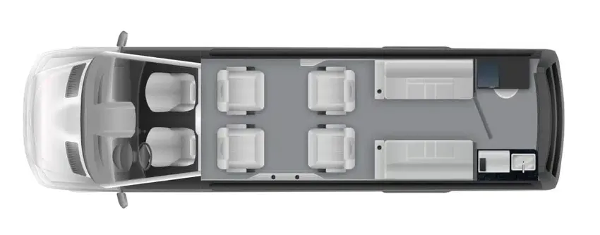 Grech RV Lusso LOUNGE floor plan