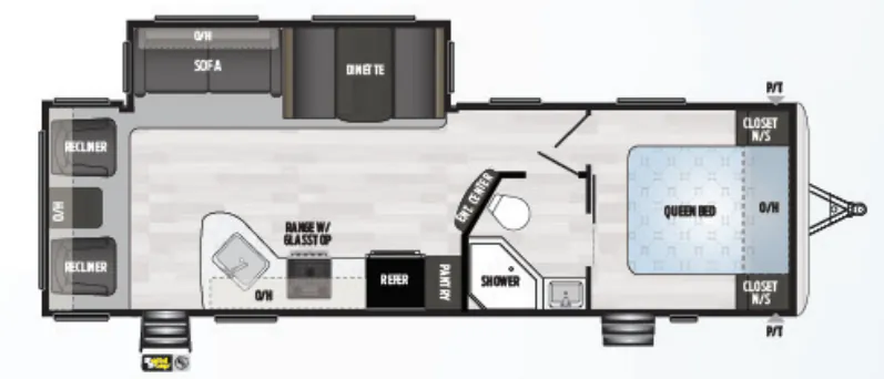 Keystone Springdale 271RLWE floor plan