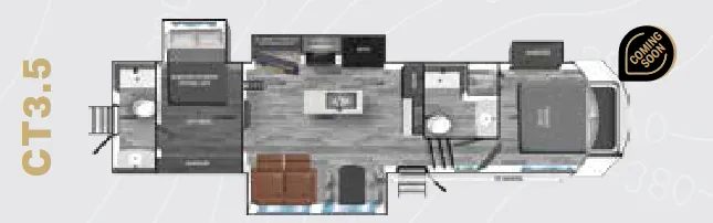Heartland Corterra CT 3.5 floor plan