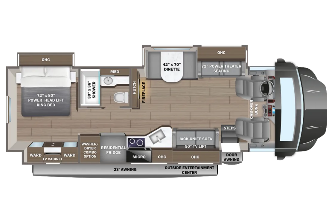 2026 Jayco Seneca 37M - Floor plan
