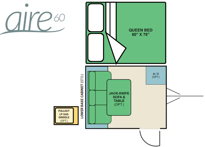 Vida Aire 60 floor plan