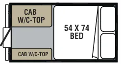 Forest River Viking Express 9.0 TD - V-Pkg floor plan