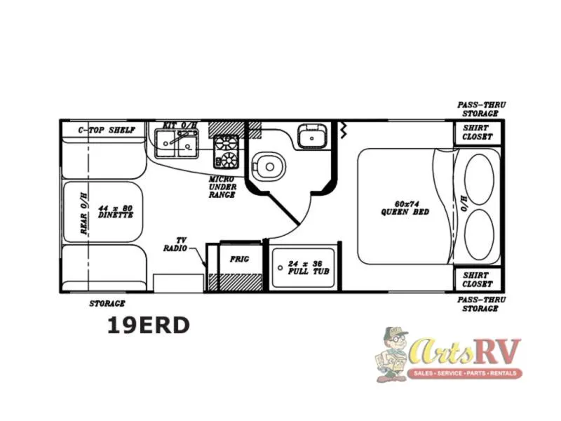 2011 Gulf Stream RV Visa Used    19 ERD - Photo 3